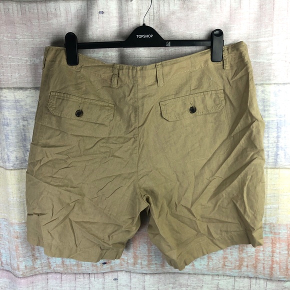 Joe Fresh Mens String Tie Linen Cotton Shorts NWOT - Picture 4 of 6